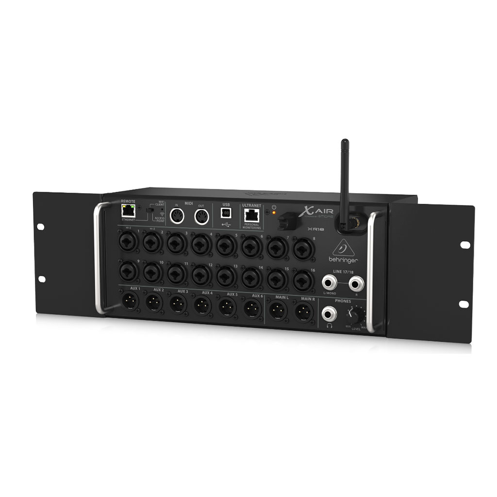 Máy trộn kỹ thuật số Behringer X Air XR18 | Chính hãng - Trả góp 0%