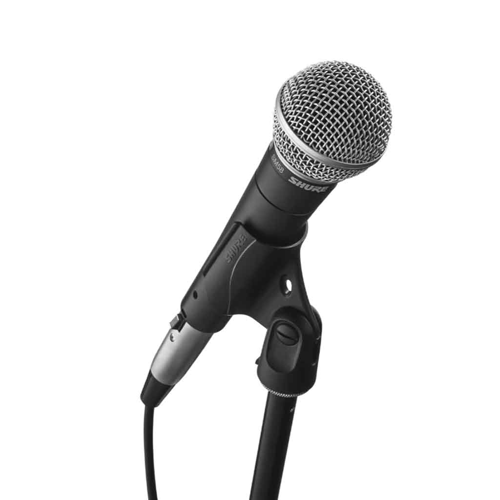 Mic huyền thoại Shure SM58 sản phẩm trong hình là micro Shure SM58, một trong những micro dynamic vocal (thu giọng hát) huyền thoại và phổ biến nhất trên thế giới