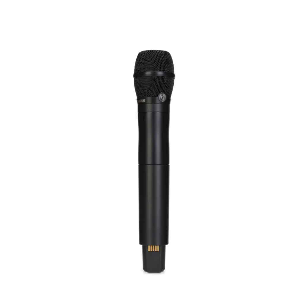 Micro không dây cầm tay Shure ULXD2/K11B với thiết kế kiểu dáng hiện đại Thiết bị có thiết kế thon gọn với lớp vỏ kim loại đen nhám, mang lại vẻ ngoài chuyên nghiệp và độ bền cao.​