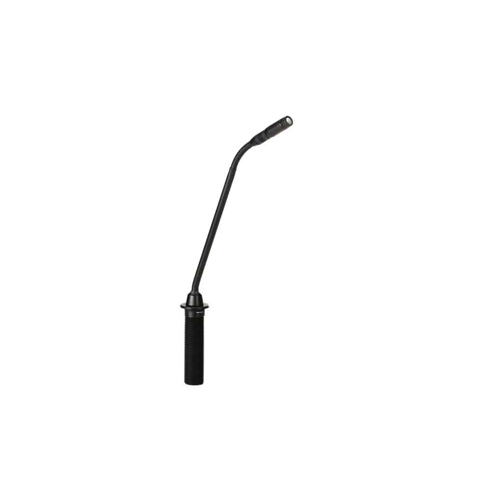 Micro Shure MX410/S sản phẩm có phần chân đế ren xoắn được thiết kế để gắn trực tiếp vào bục phát biểu, bàn hội nghị hoặc hệ thống âm thanh chuyên nghiệp.