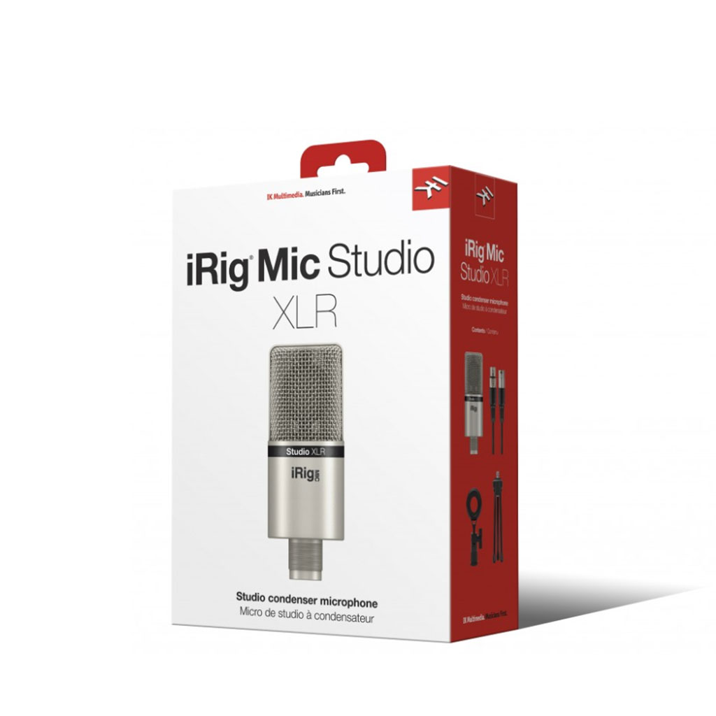 IK Multimedia iRig Mic Studio XLR | Chính hãng - Trả góp 0%