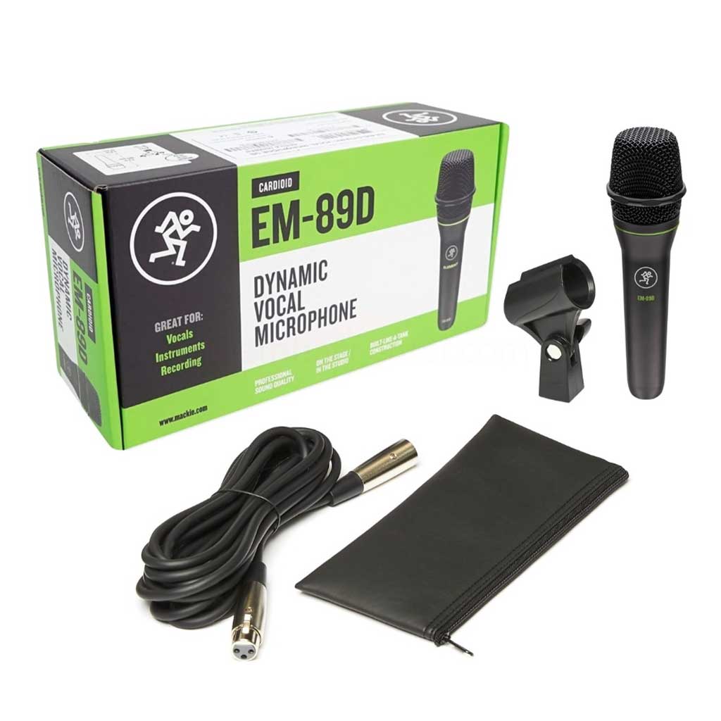 Micro thu âm và Karaoke Mackie EM-89D | Chính hãng - Trả góp 0%