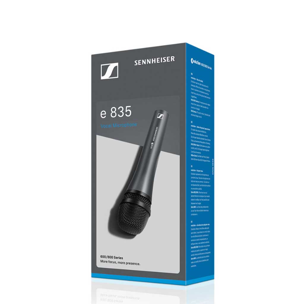 Micro thu âm Sennheiser e 835 | Chính hãng - Trả góp 0%