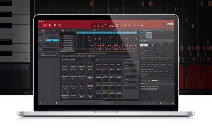 MIDI Controller Akai Professional MPK Mini Play3 25-key - Chính hãng