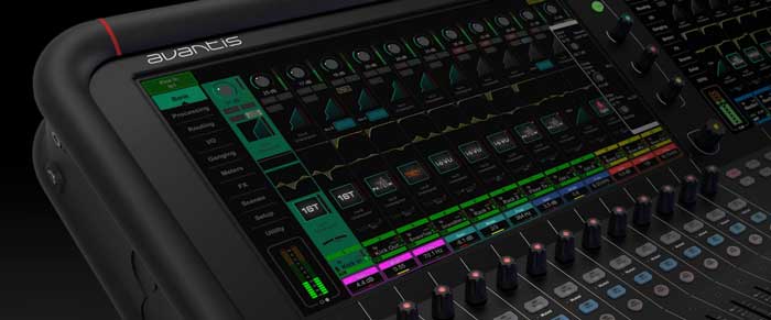 Mixer Digital Allen & Heath Avantis 64-channel - Chính hãng