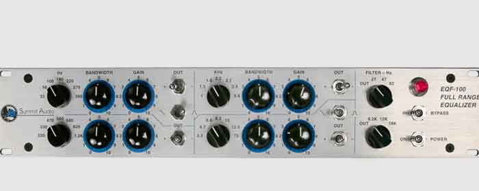 Summit Audio EQF-100 sản phẩm gọn nhẹ và đẹp mắt