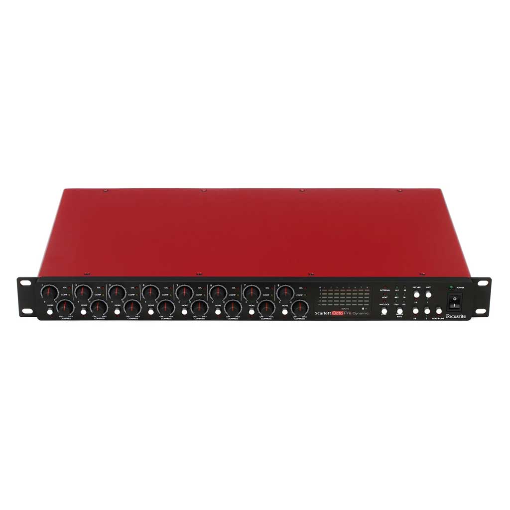 Preamp mic Focusrite Scarlett OctoPre Dynamic - Chính hãng