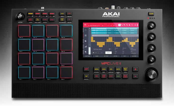 Sampler and Sequencer Akai Professional MPC Live II - Chính hãng
