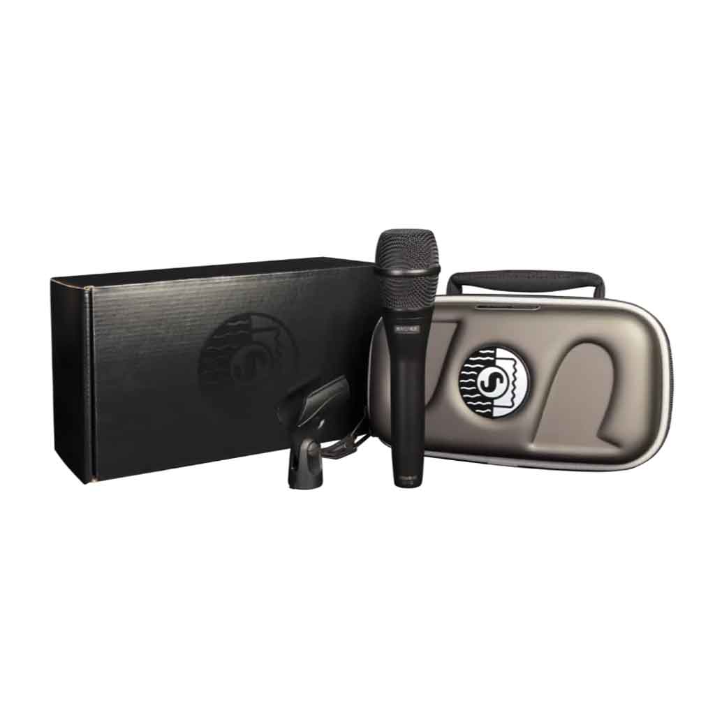 Shure KSM9HS Dual-pattern Condenser Handheld hình đang được miêu tả chọn bộ full sản phẩm trong khoảng không nền trắng