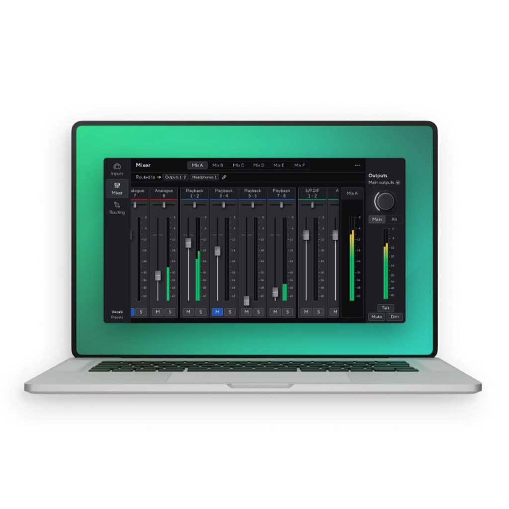 Sound Card Focusrite Scarlett 18i16 GEN 4th - Chính hãng