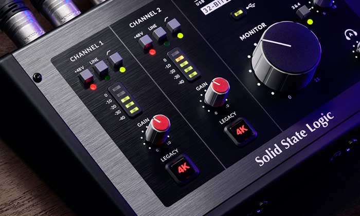 Sound card thu âm Solid State Logic SSL2 MK2 | Chính hãng - Trả góp 0%