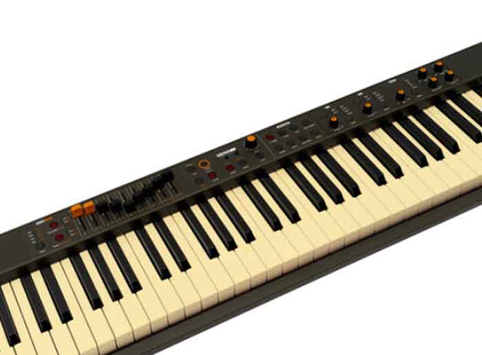 Studiologic Numa Compact X SE 88-key Stage Piano với có thiết kế tone màu chủ đạo: vỏ màu đen nhám hiện đại kết hợp với phím trắng ngà tạo nên phong cách cổ điển pha hiện đại