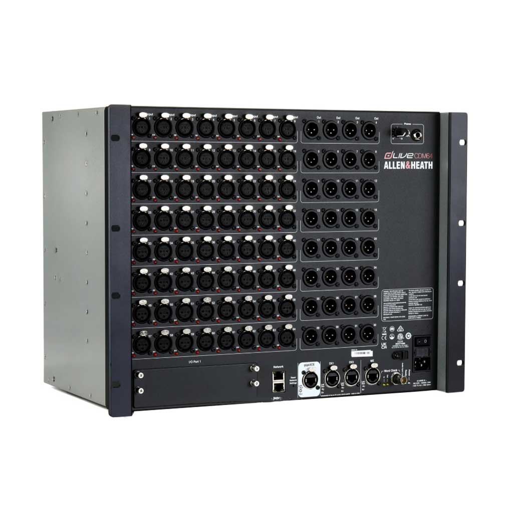 Thiết bị mở rộng Allen & Heath dLive MixRack CDM64 - Chính hãng
