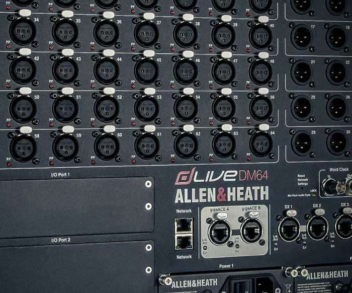 Thiết bị mở rộng Allen & Heath dLive MixRack CDM64 - Chính hãng