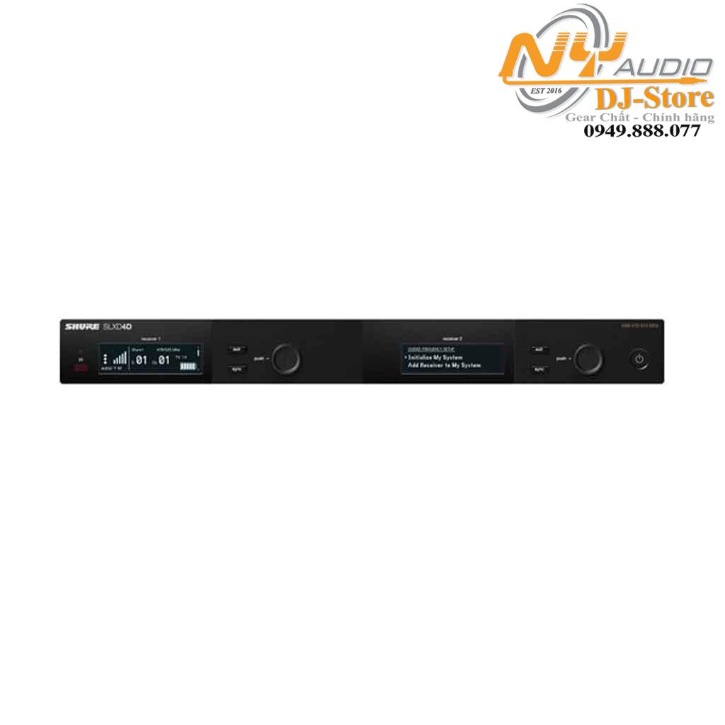 Shure SLXD14D Dual Wireless Bodypack System - G58 Band