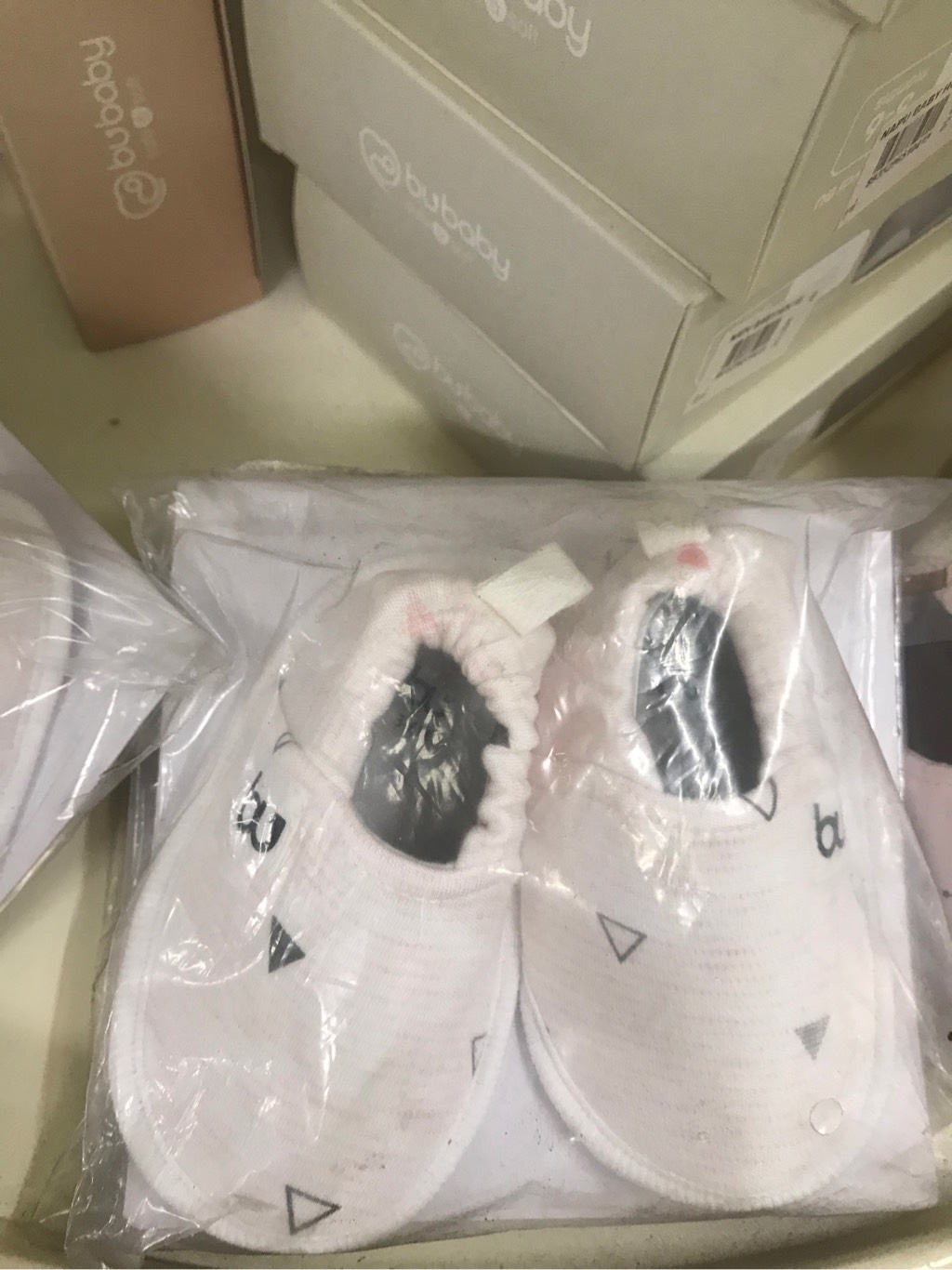Giày vải sợi tre Bu Baby