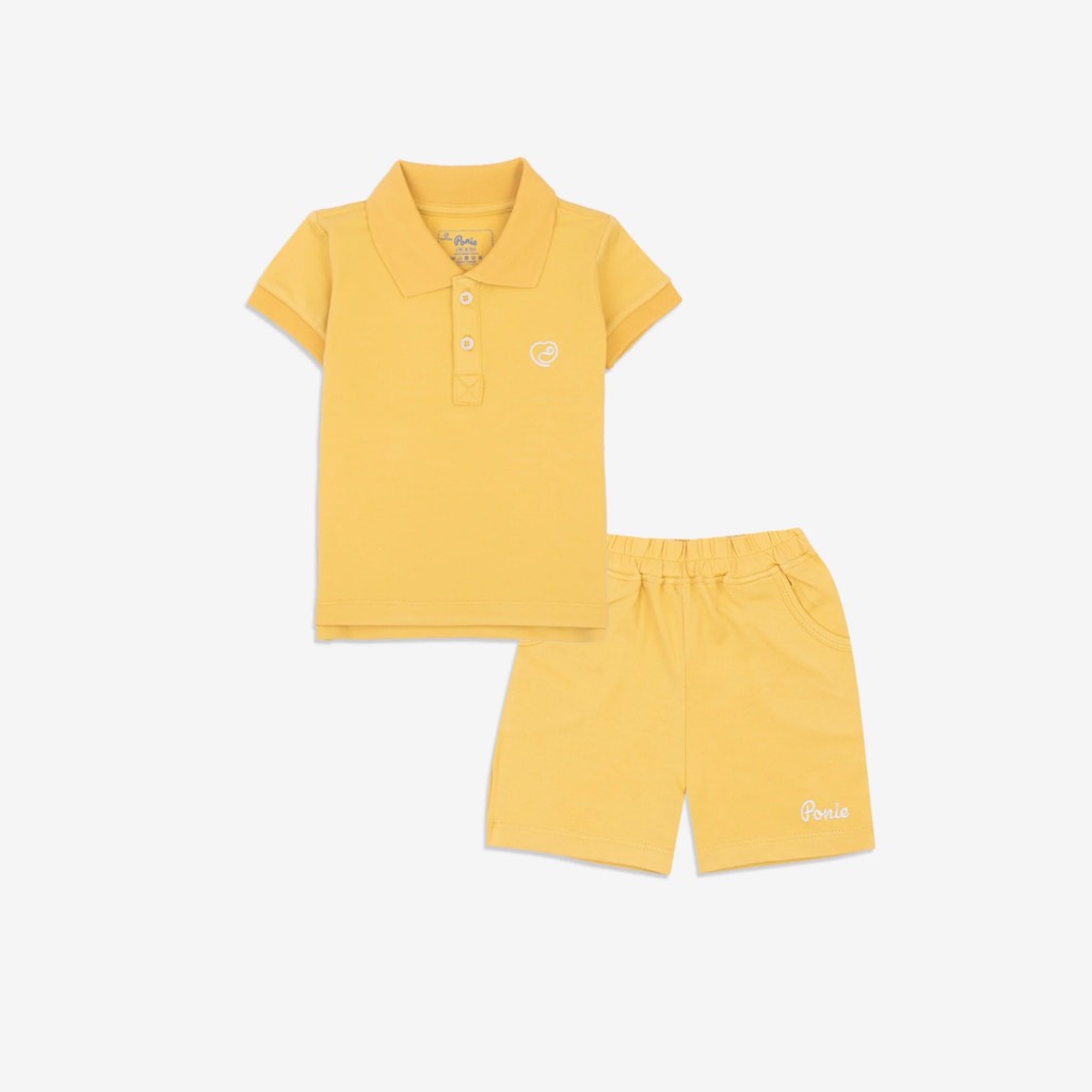 Bộ Polo ngắn tay Ponie Bu Baby