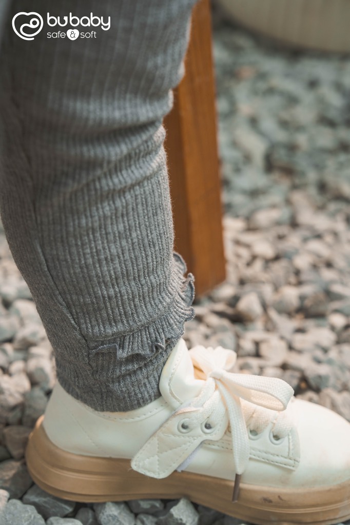 (12M-5Y) Bộ dài tay cổ sen gấu xoè Lenie cho bé gái - Bu Baby