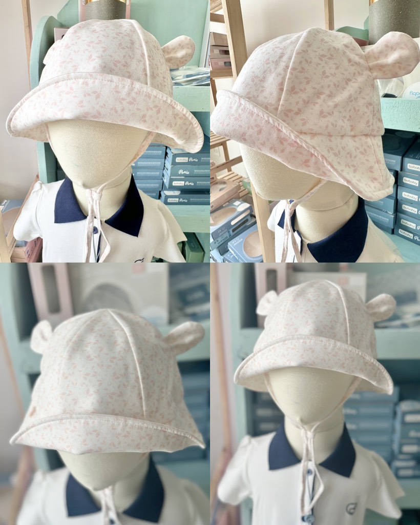 Mũ vành tròn tai gấu Muda cho các bé từ 6 tháng đến 5 tuổi - Bamco ABC192622 | Phụ kiện chính hãng