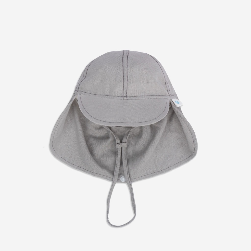 Mũ che gáy chống nắng Linen Bu Baby