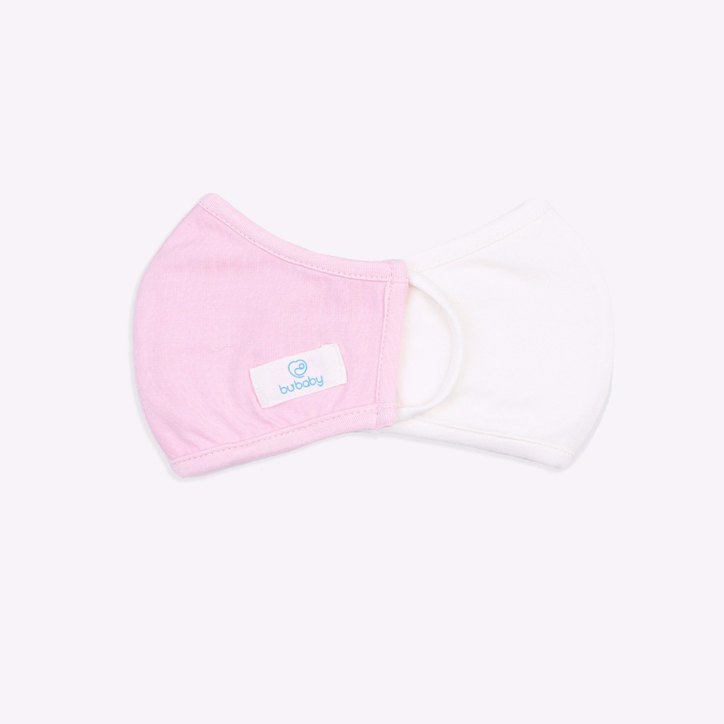 Set 2 khẩu trang cho bé vải sợi tre Bu Baby
