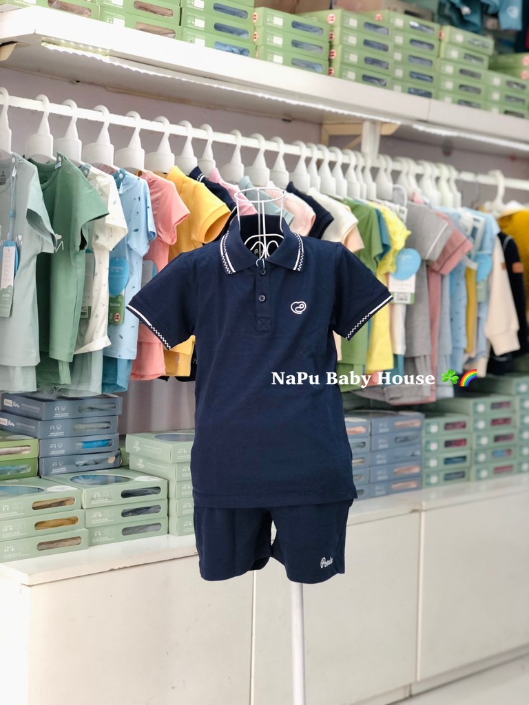 Bộ Polo ngắn tay Ponie Bu Baby