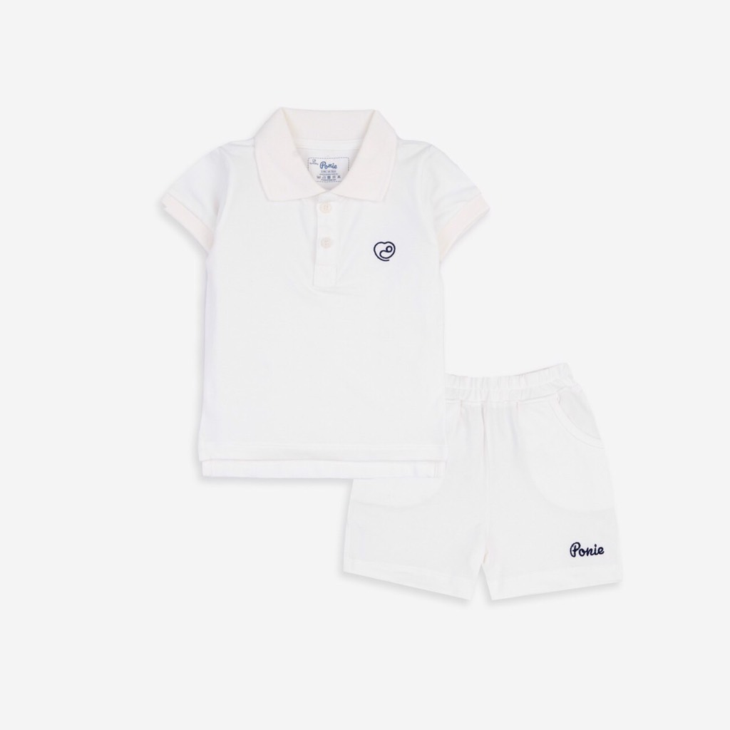 Bộ Polo ngắn tay Ponie Bu Baby