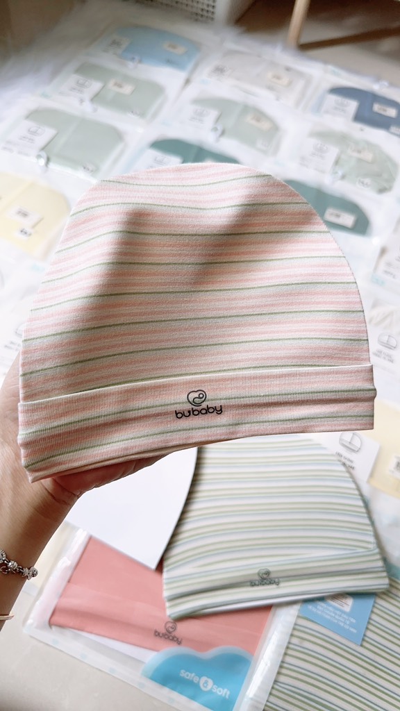 Mũ tròn sơ sinh 0-6m - Phụ kiện sơ sinh