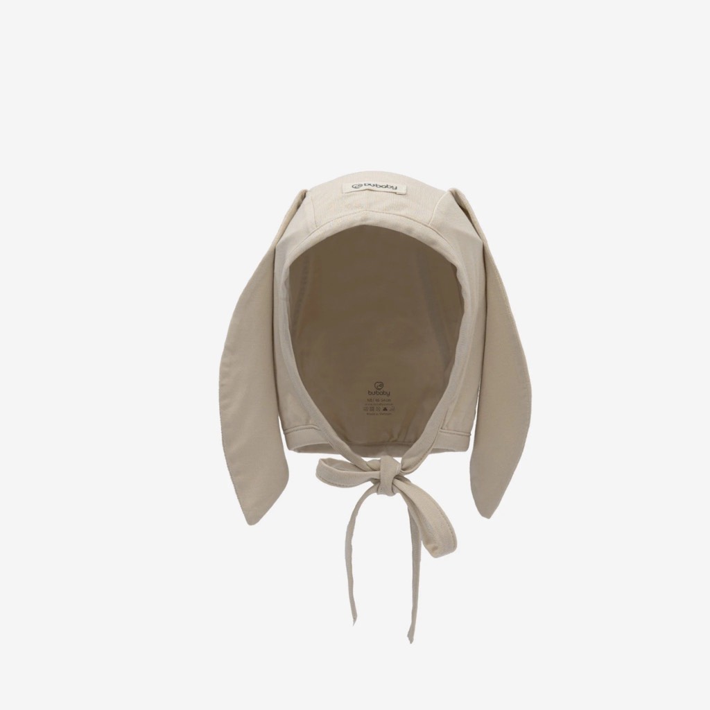 Mũ buộc dây tai thỏ Bonet Bu Baby