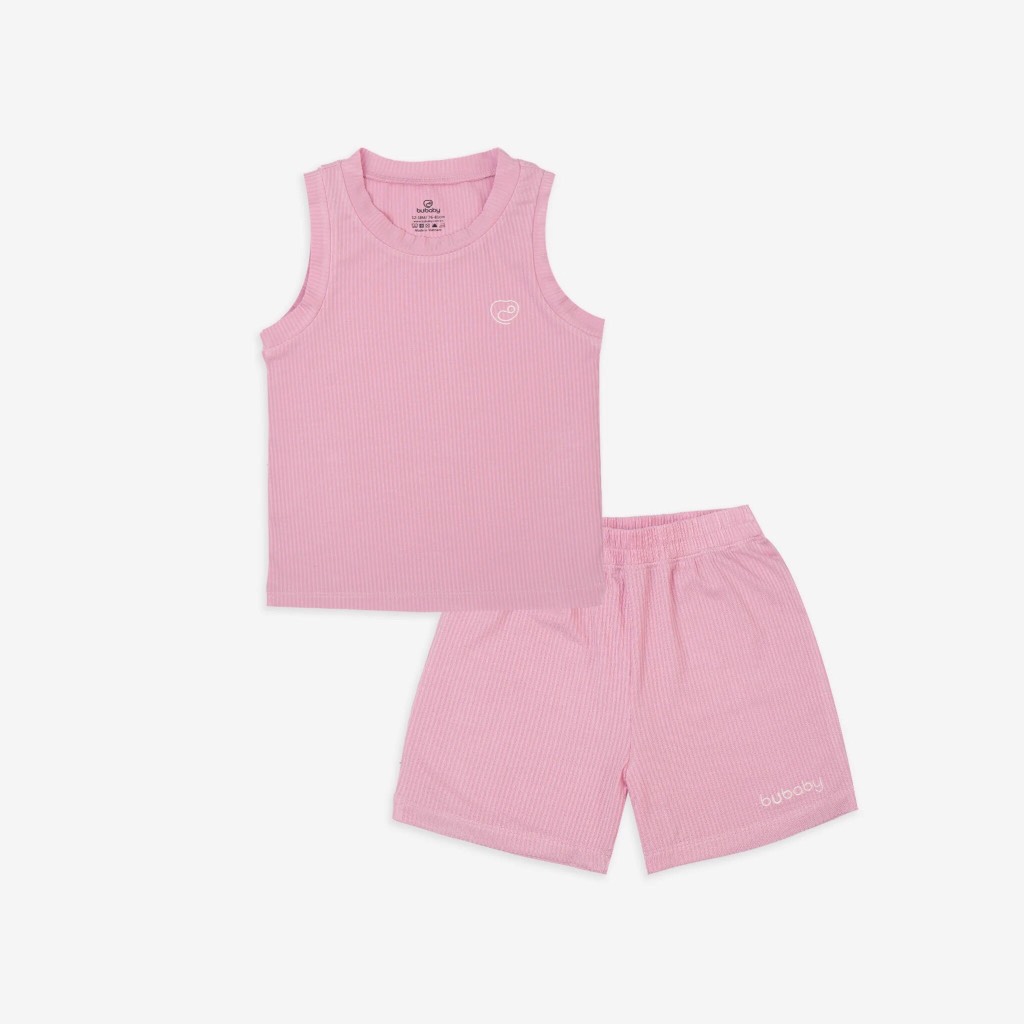 Bộ sát nách cổ tròn Molist Bu Baby