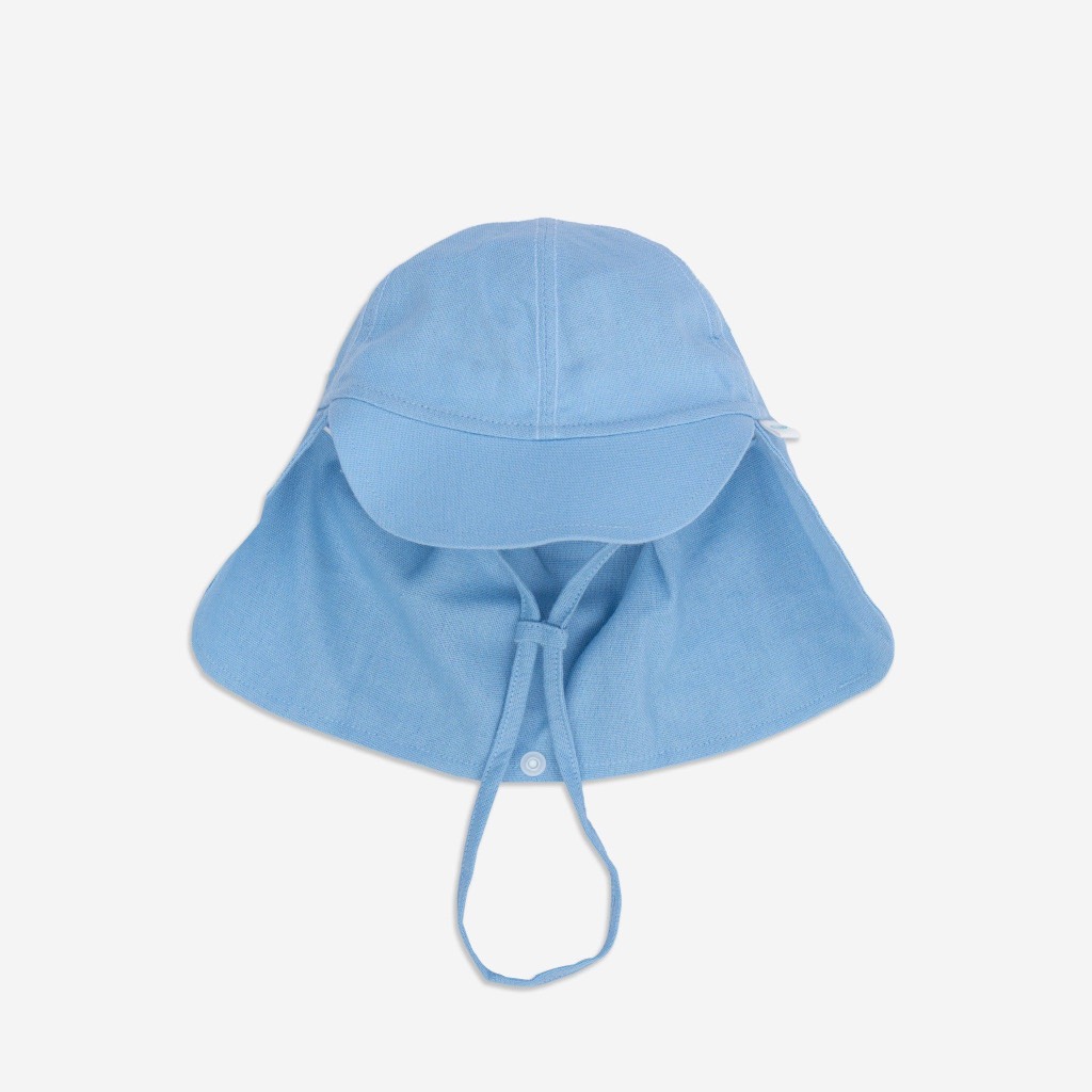 Mũ che gáy chống nắng Linen Bu Baby