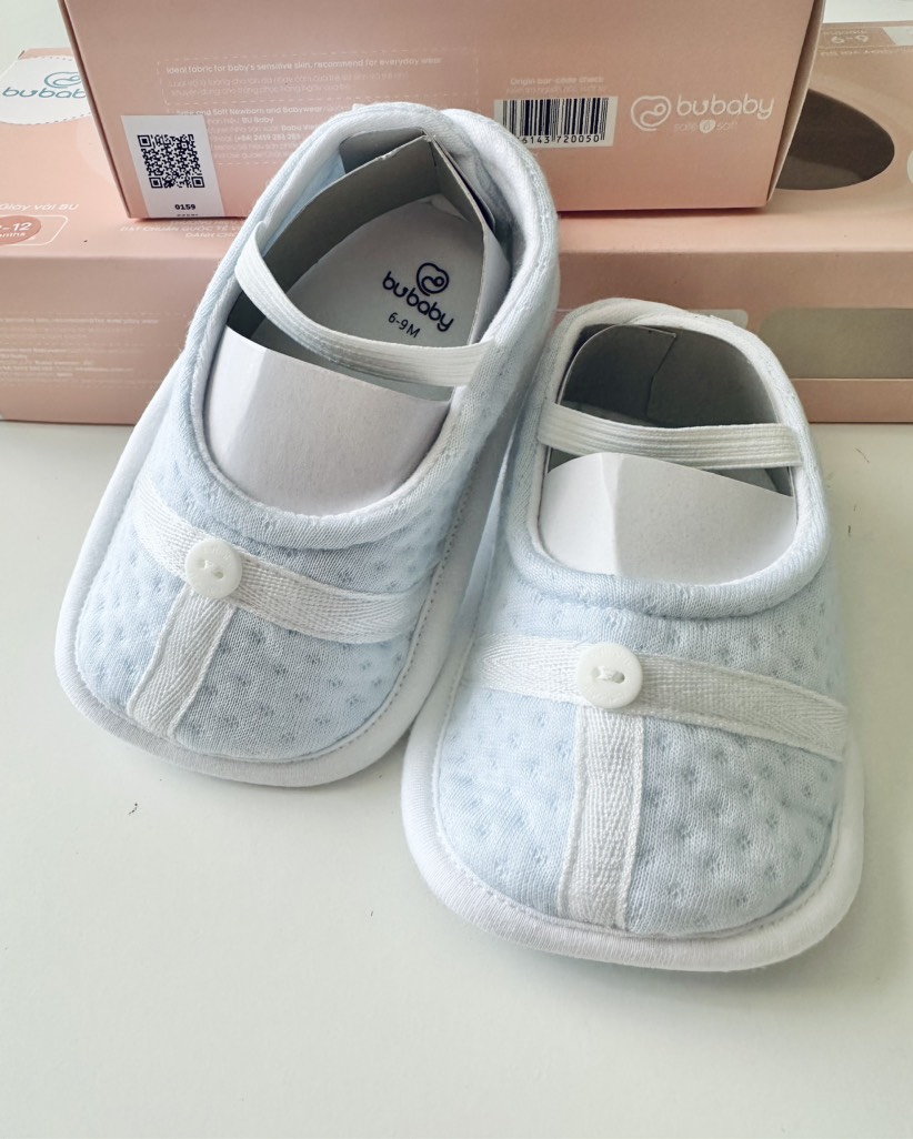 Giày vải sợi tre Bu Baby