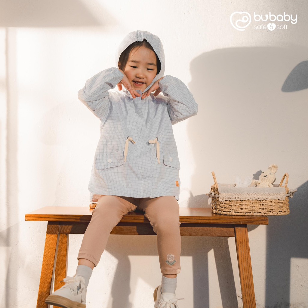 Áo khoác gió dài tay khóa giữa Winie - BWI311100 Bu Baby