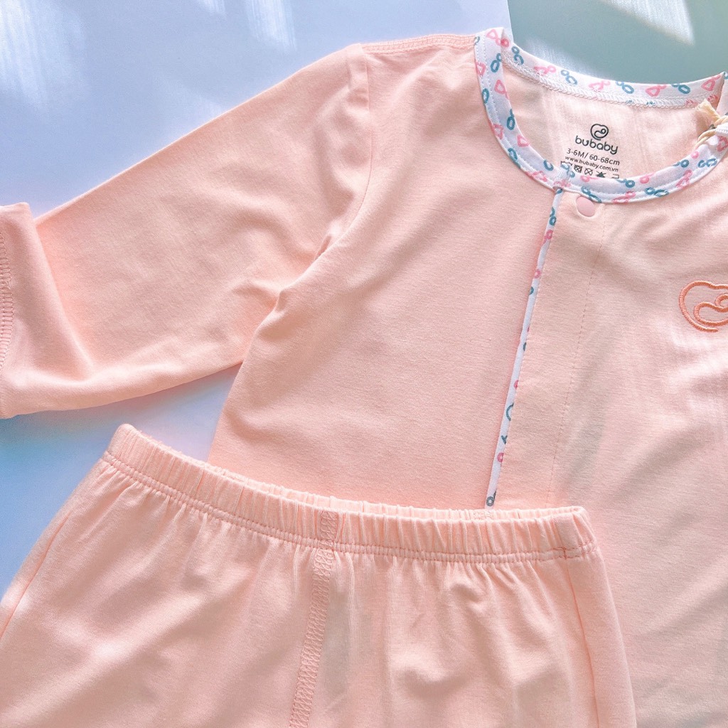 Bộ dài tay cài giữa Iconic BU Bambus BU Baby 0-9m