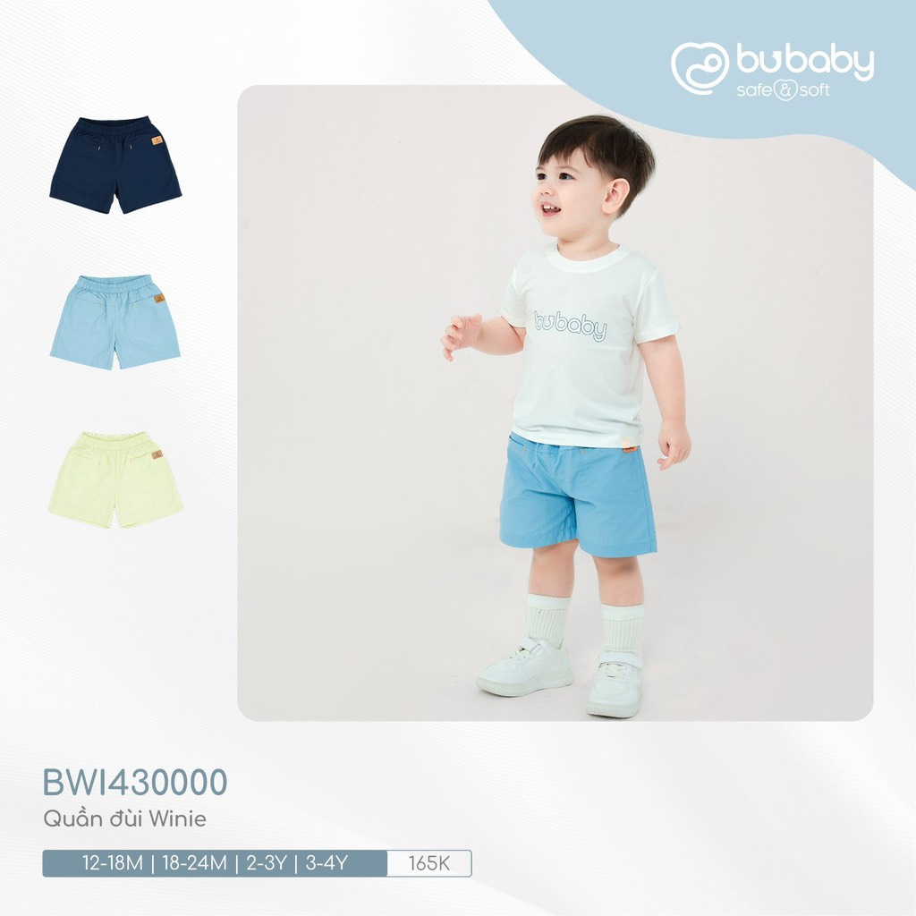 Quần đùi Winie phối túi Bubaby