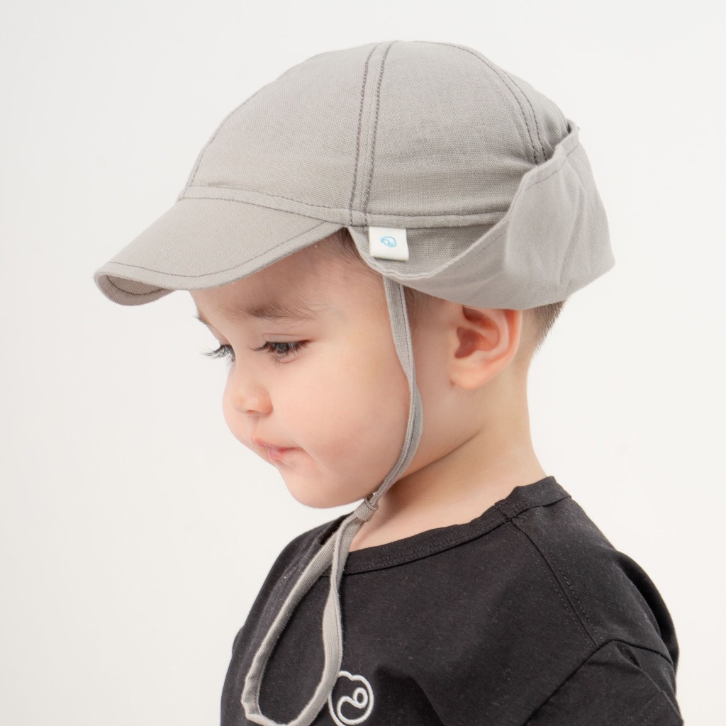 Mũ che gáy chống nắng Linen Bu Baby