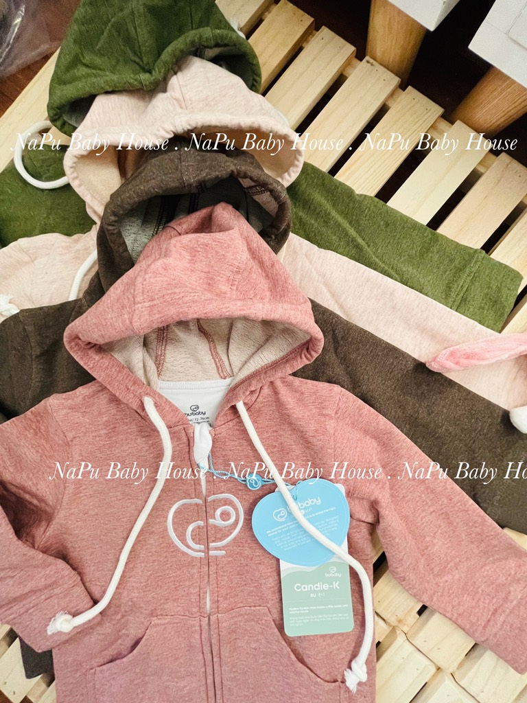 Áo khoác có mũ Kyomi Bu Baby
