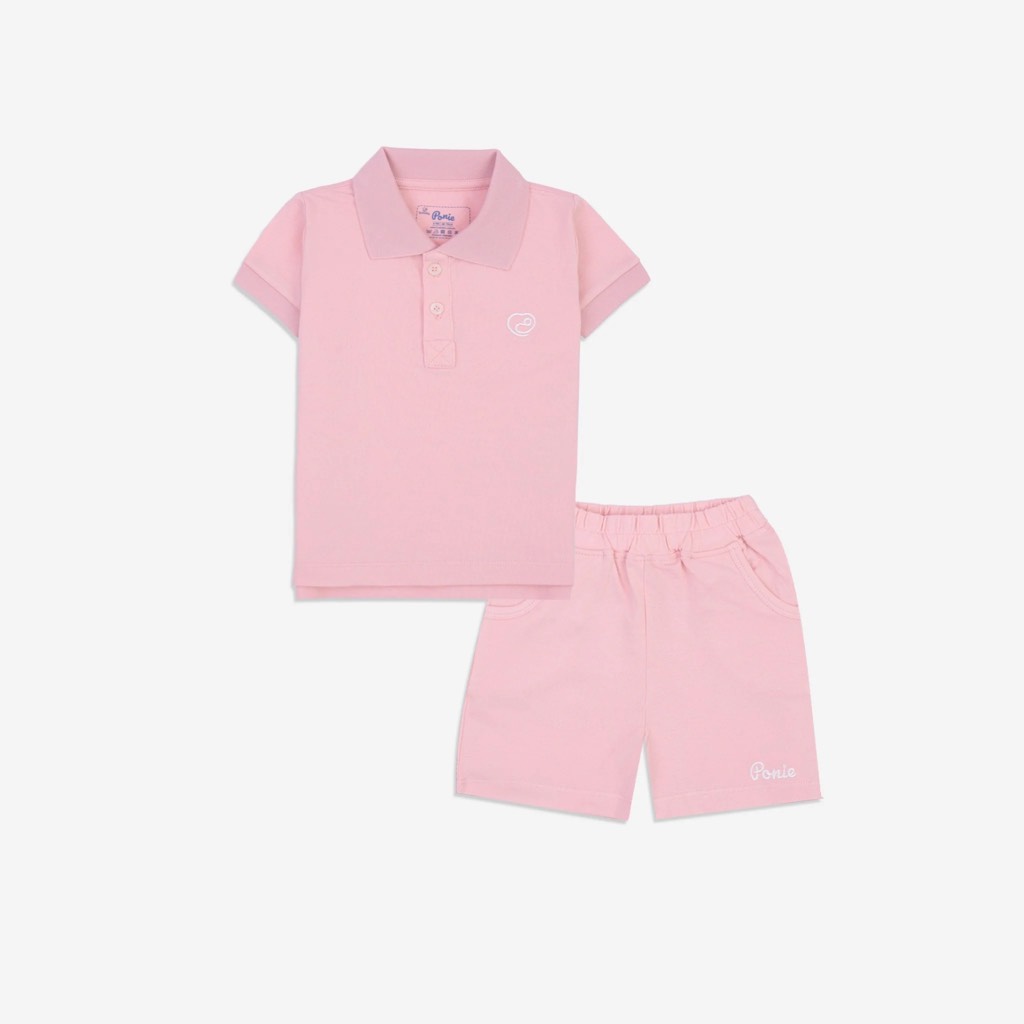 Bộ Polo ngắn tay Ponie Bu Baby