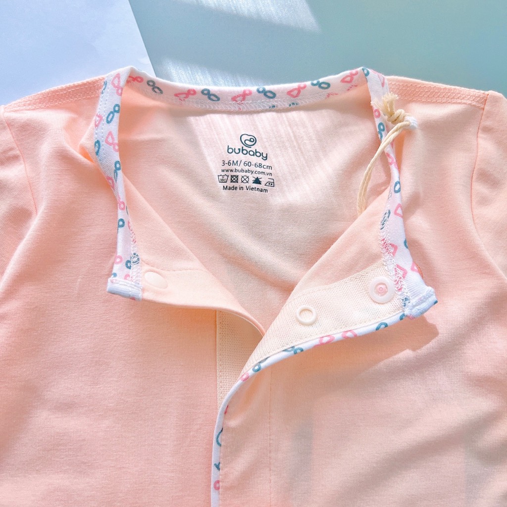 Bộ dài tay cài giữa Iconic BU Bambus BU Baby 0-9m