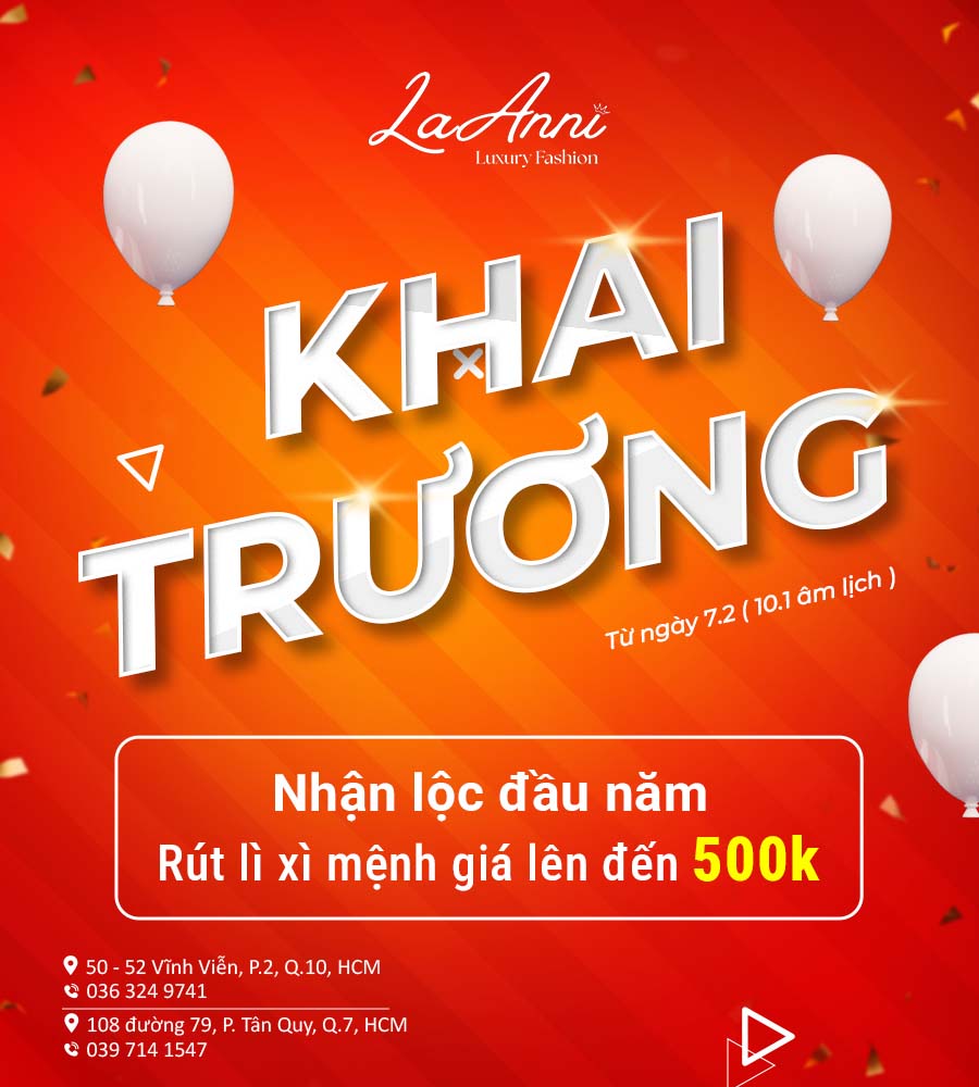THÔNG BÁO KHAI TRƯƠNG XUÂN ẤT TỴ 2025