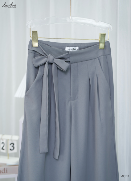 Quần suông thắt dây hông LAQE3