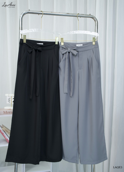 Quần suông thắt dây hông LAQE3