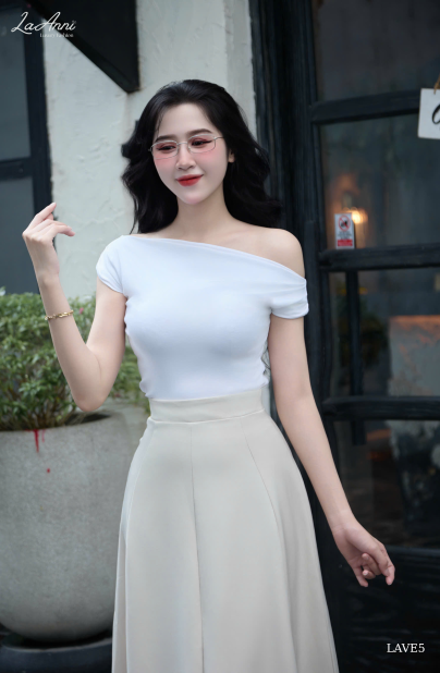 Chân váy xòe dài 8 mảnh LAVE5