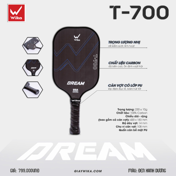 Vợt Pickleball Wika Dream
