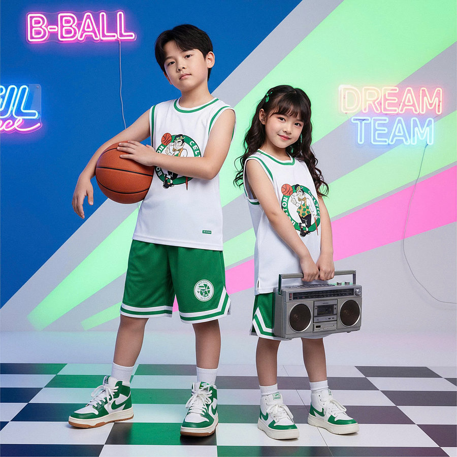 QA Bóng rổ trẻ em Strivend Celtics