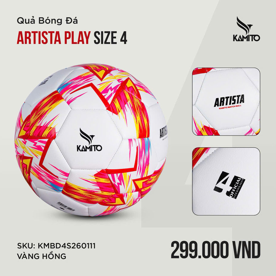 Bóng Đá Kamito Artista Play Số 4