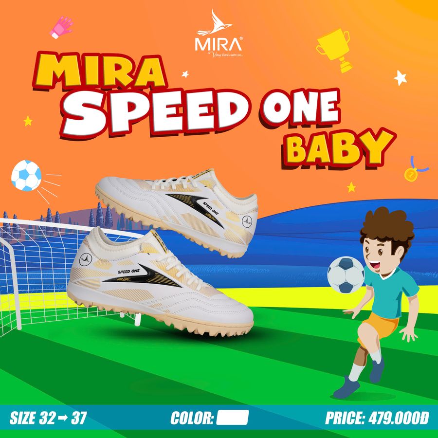 Giày Trẻ Em Mira Speed One (Kèm hộp)