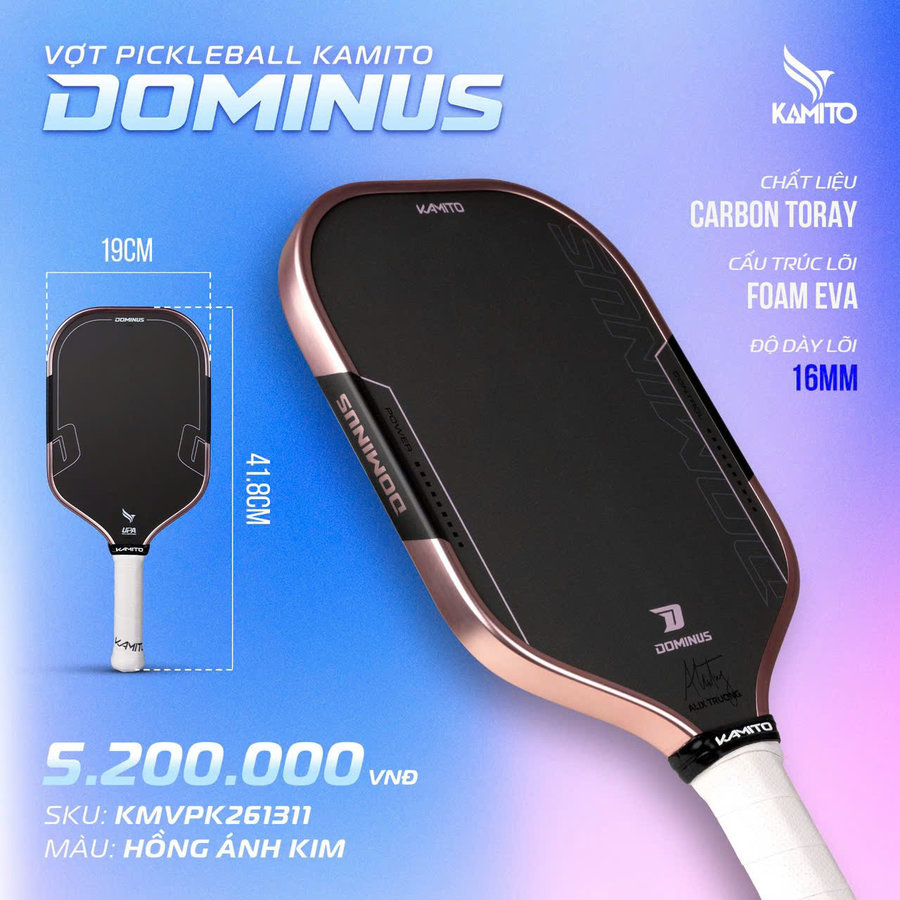 Vợt Pickleball Kamito Dominus