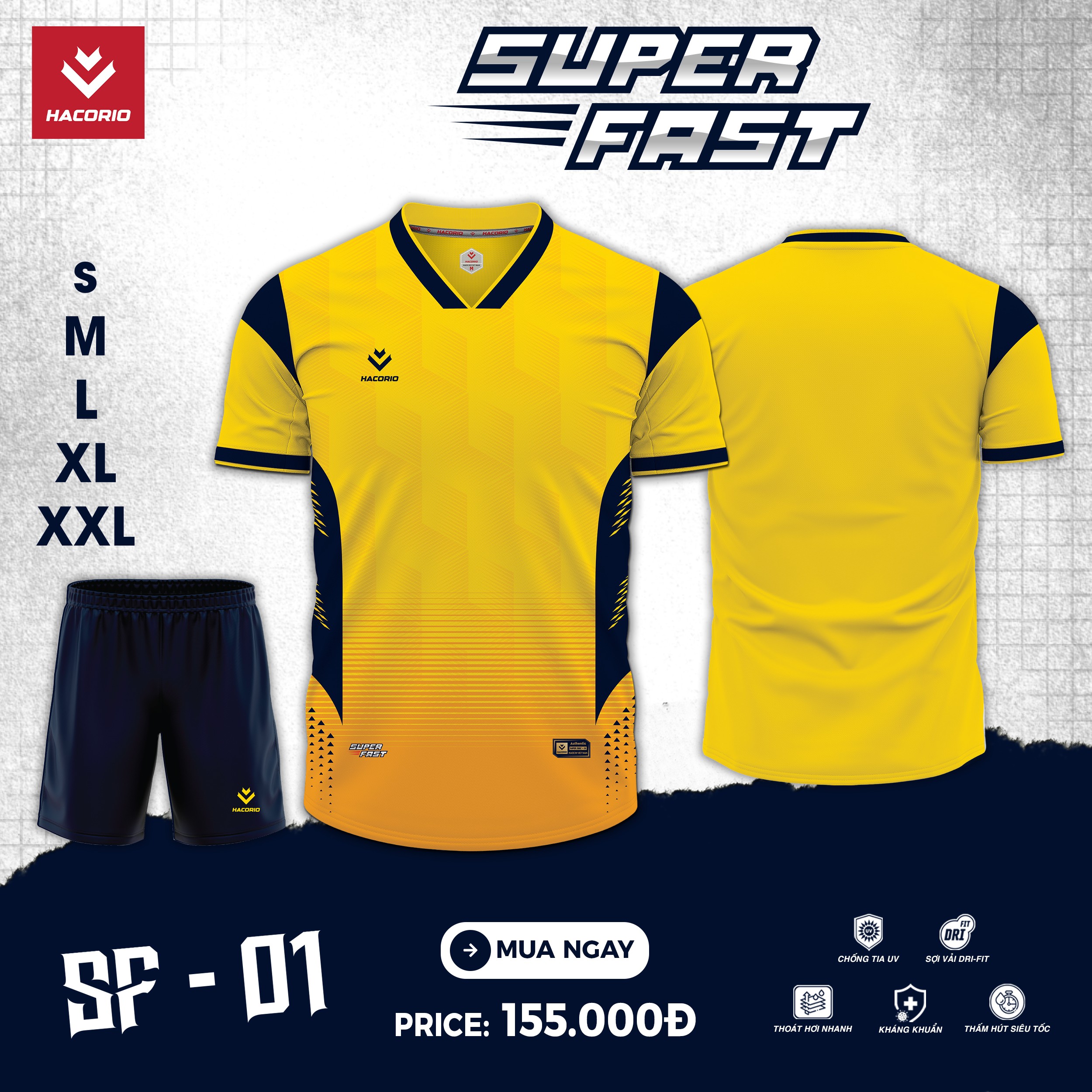 QA Bóng Đá HACORIO - Super Fast - 01