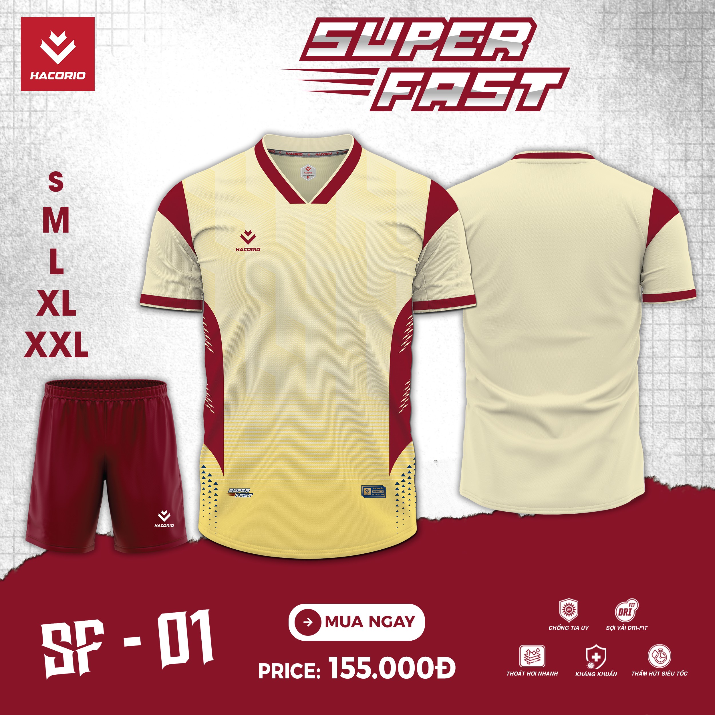 QA Bóng Đá HACORIO - Super Fast - 01